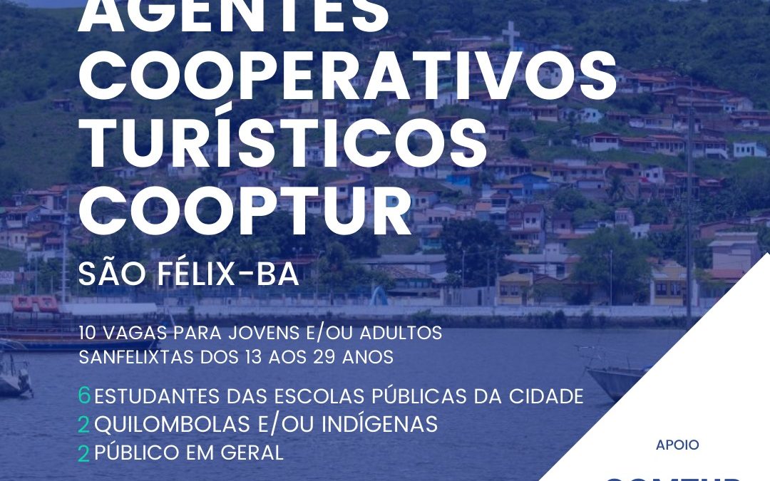 Prefeitura de São Félix oferece curso online de agente de turismo