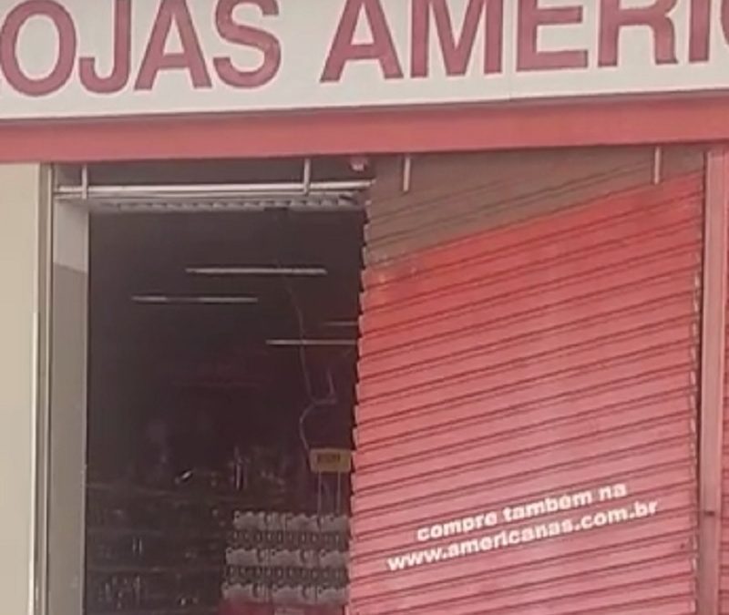 Unidade das Lojas Americanas é arrombada em Cruz das Almas