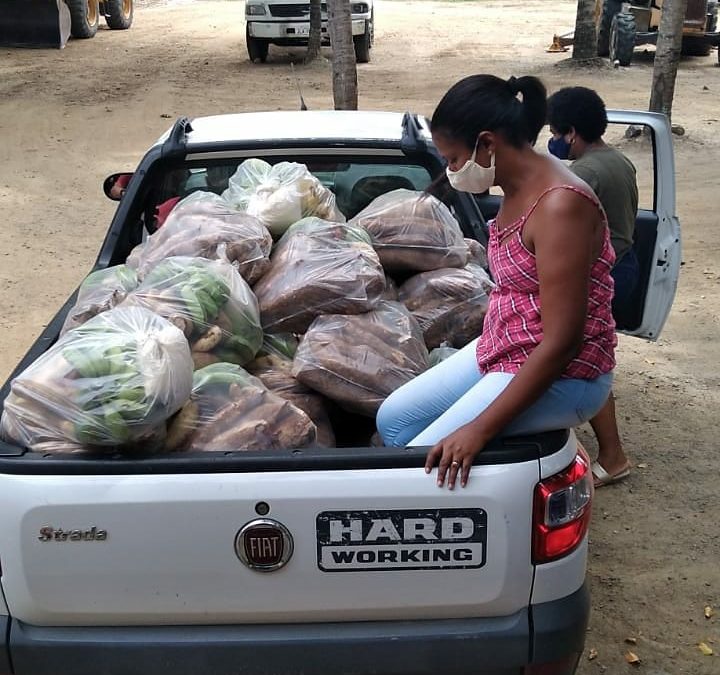 SÃO FÉLIX: Prefeitura entrega cestas do Programa de Aquisição de Alimentos (PAA)