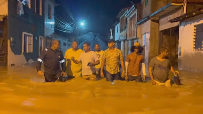 Maragojipe: Chuva provoca alagamentos e famílias são desalojadas; prefeitura decreta situação de emergência