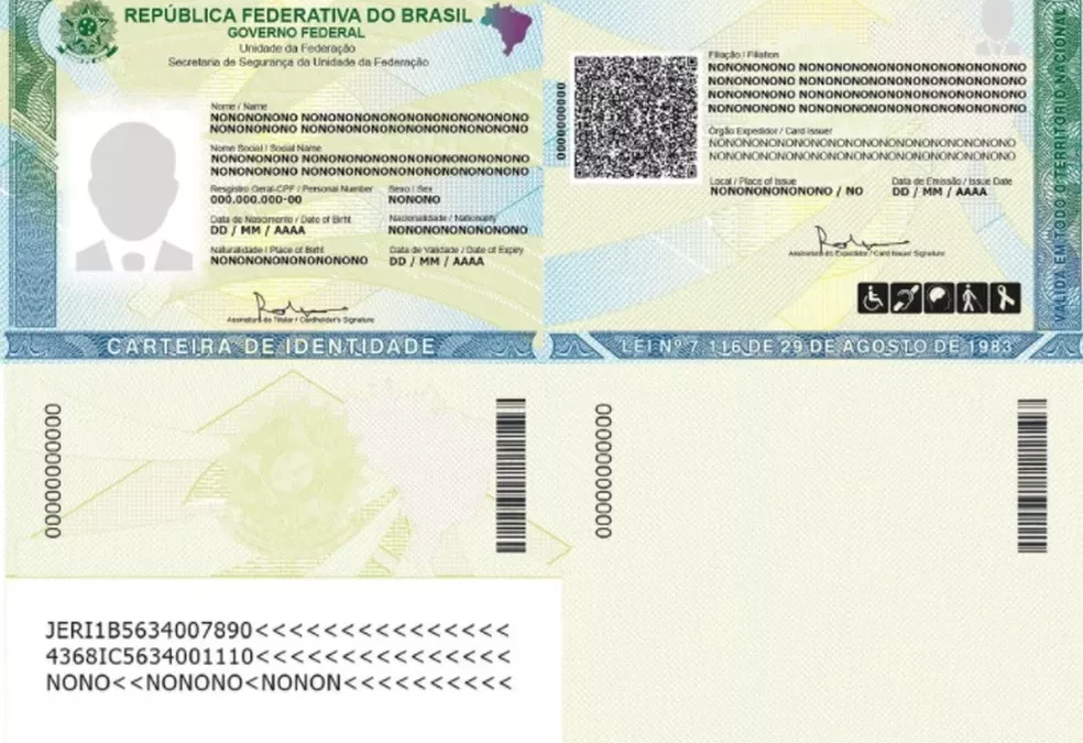 Nova carteira de identidade começa a ser emitida na próxima semana