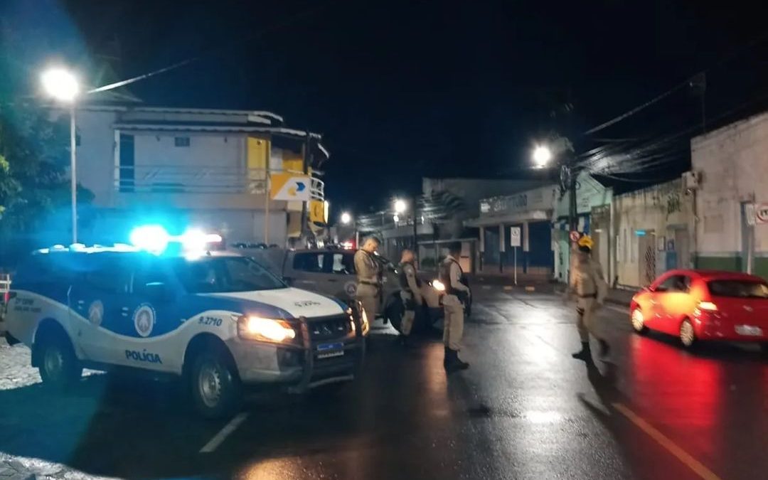 CONCEIÇÃO DO ALMEIDA: PM realiza operação de combate a roubos de carros