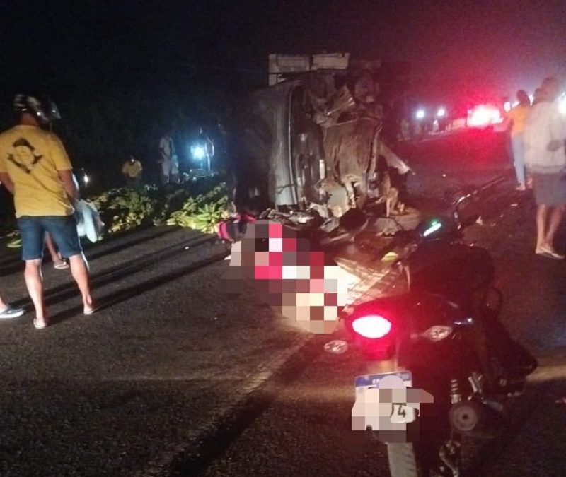 Grave acidente deixa vítimas fatais na BR-101, em Santo Antônio de Jesus