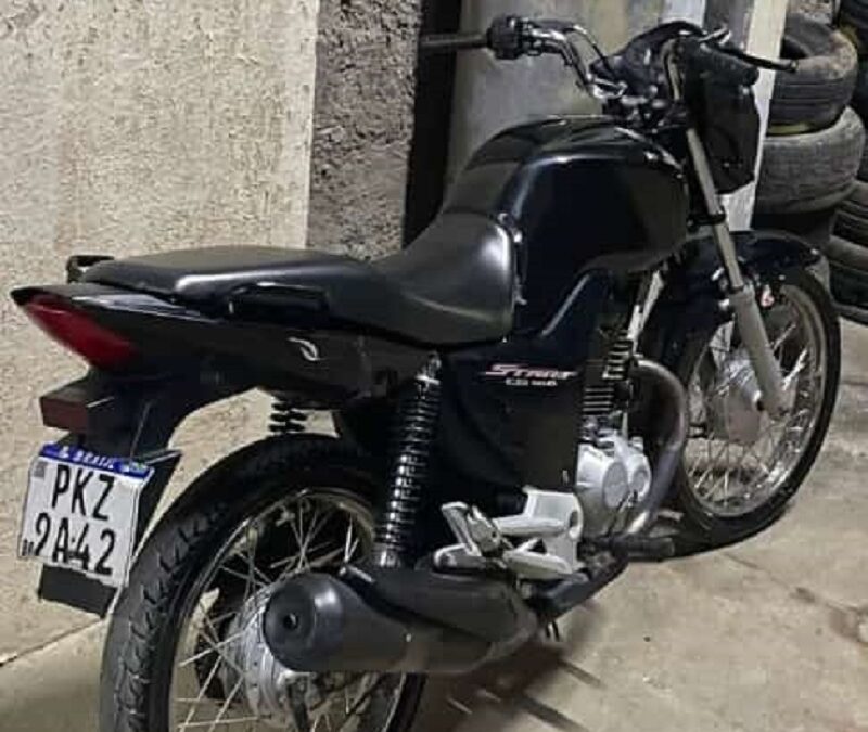 Motocicleta é furtada em São José do Itaporã