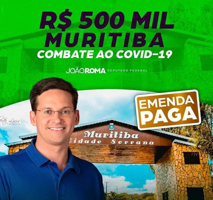 MURITIBA: Vereador Bia do Açougue agradeçe  ao deputado federal João Roma pelo compromisso com Muritiba e meu mandato.” Solicitei ao deputado emendas à nossa terra e fui prontamente atendido”