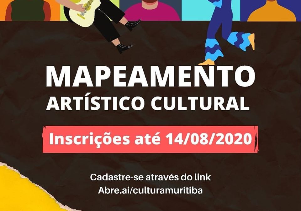 Muritiba: Mapeamento Artístico vai até o dia 14/08