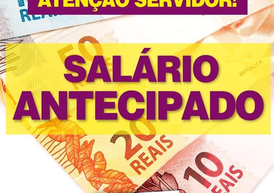 Prefeitura de Cachoeira antecipa salário de servidores