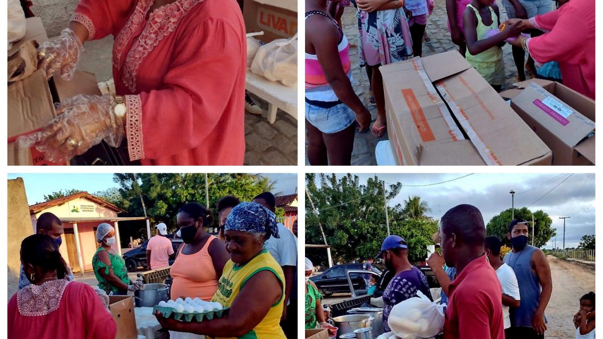 COMUNIDADE DO CARRO QUEBRADO ZONA RURAL DE MURITIBA, RECEBE MÃE MARA, COM O PROJETO “SOPÃO SOLIDÁRIO”