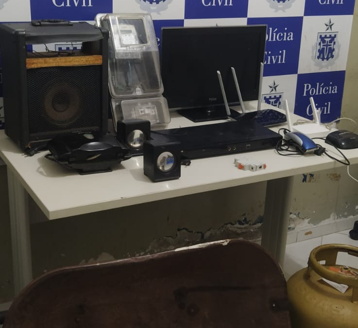 Polícia Civil recupera objetos roubados em zona rural de Castro Alves e Santa Terezinha