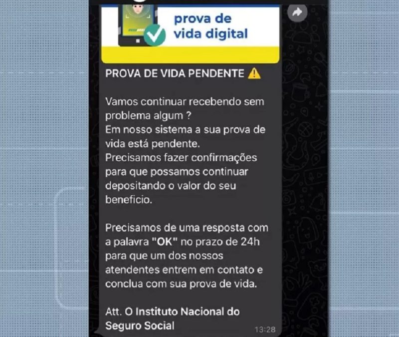 Criminosos usam prova de vida do INSS para aplicar golpe financeiro na Bahia; saiba como evitar fraude