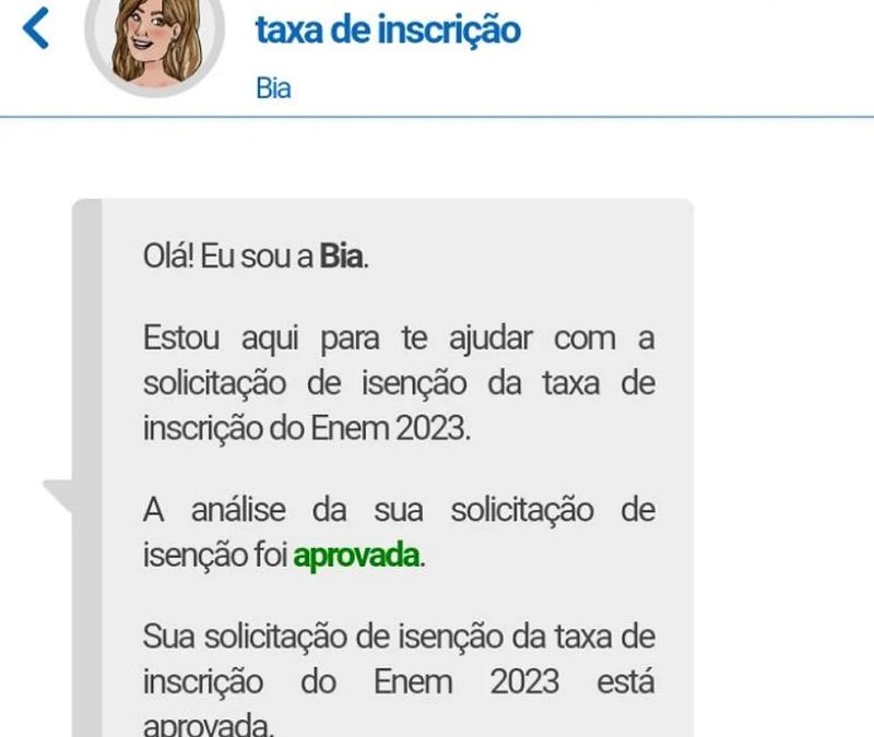 Resultados dos pedidos de isenção da taxa do Enem 2023 estão disponíveis